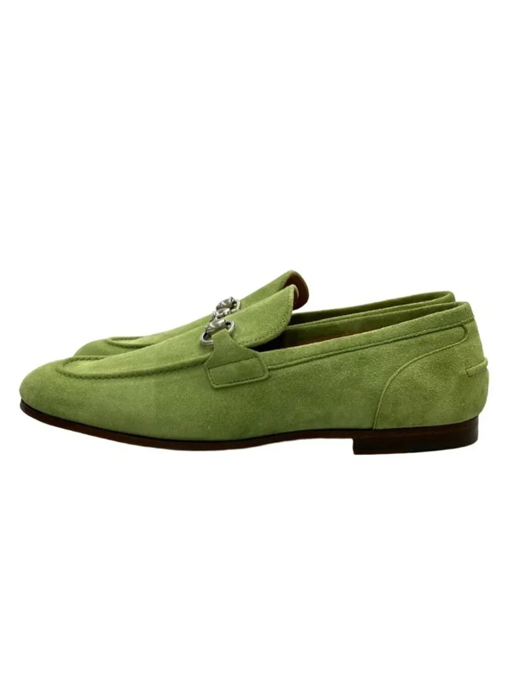 Gucci Suede Bit Loafers 8